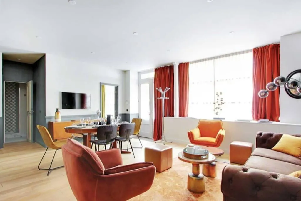 V Vast Apartment, Steps From Place Des Vosges Ac Paris Apartment